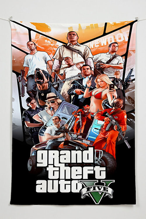 GTA V  Duvar Halısı